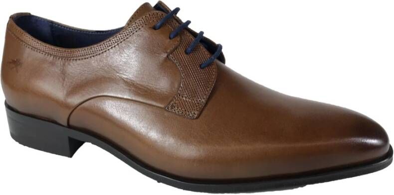 Fluchos Klassieke Cognac Business Schoenen Brown Heren