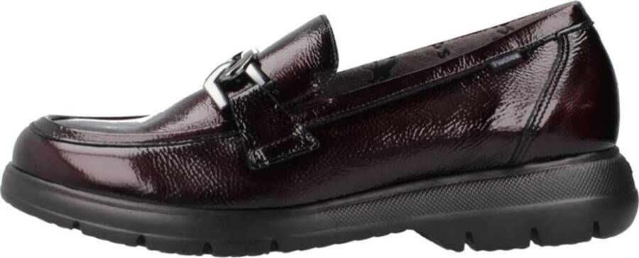 Fluchos Klassieke zwarte loafers F1794 Naplak