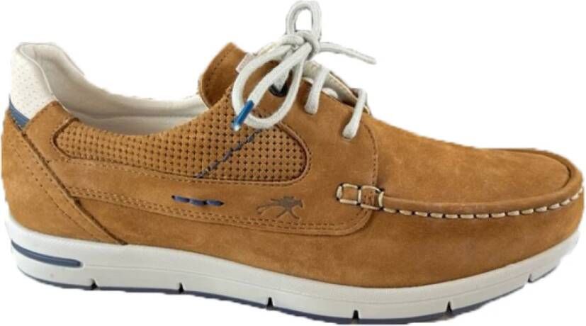 Fluchos Schoenen Dockside Brown Heren