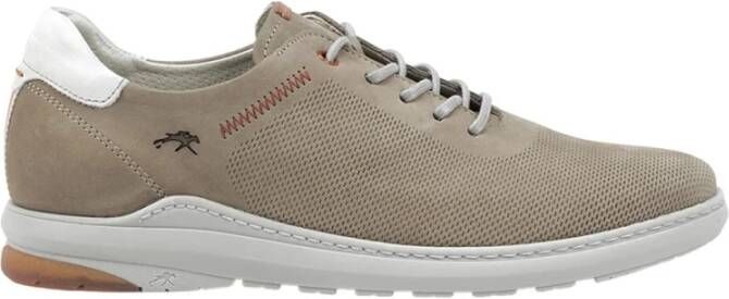 Fluchos Nubuck Leren Veterschoenen voor Zakelijk Gebruik Brown Heren - Foto 2
