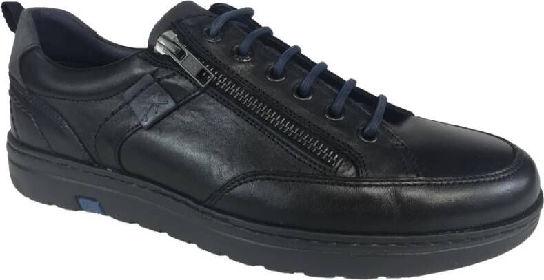 Fluchos Casual Sneakers voor Dagelijks Gebruik Black Heren