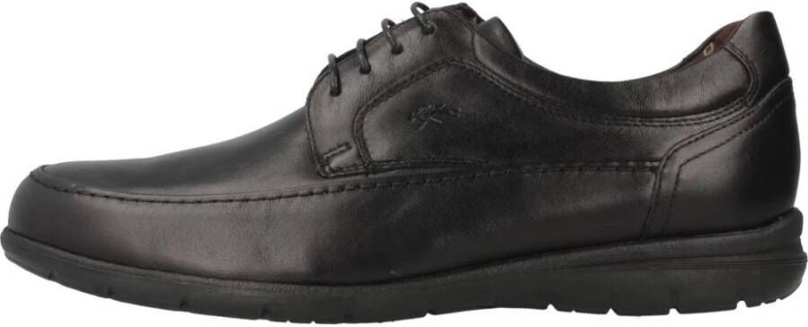 Fluchos Stijlvolle Business Schoenen Black Heren