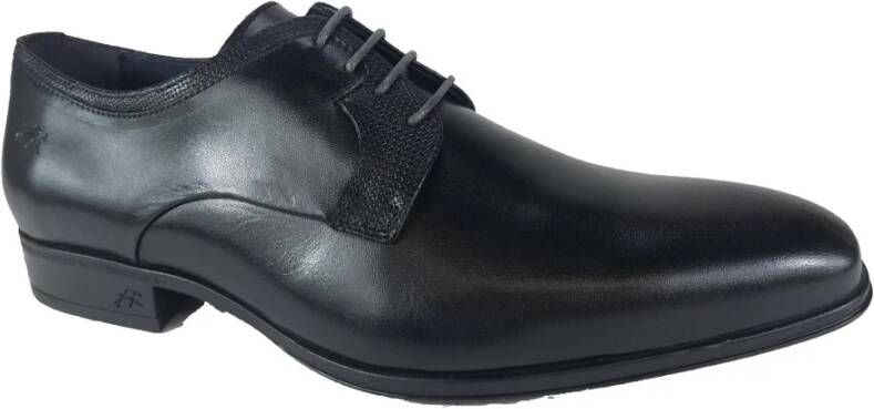 Fluchos Stijlvolle Business Schoenen voor Mannen Black Heren