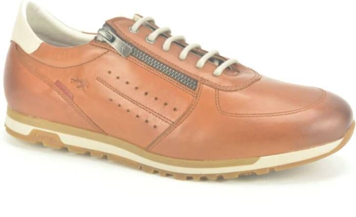 Fluchos Stijlvolle Cognac Runner voor Heren Brown Heren