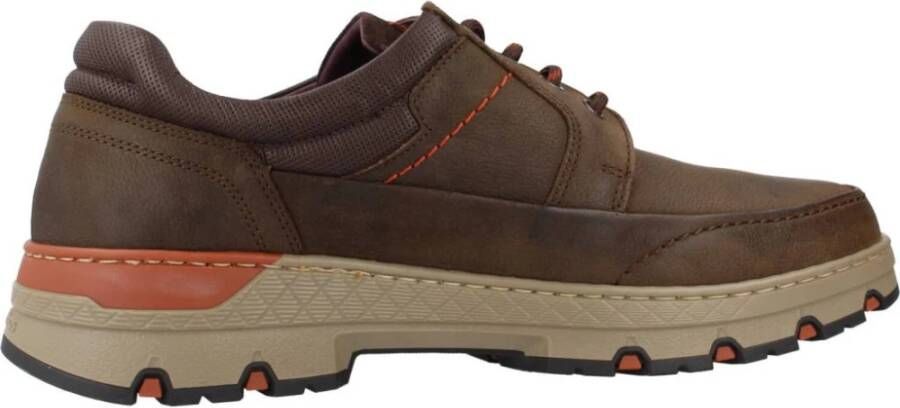 Fluchos Stijlvolle Desert Veterschoenen voor Mannen Green Heren