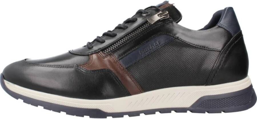 Fluchos Stijlvolle Heren Sneakers Black Heren