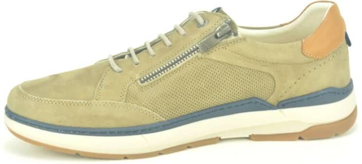 Fluchos Taupe Nubuc Sport Schoenen
