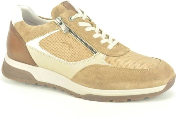 Fluchos Taupe Runner N.+ Tiret DZ Stijlvol en trendy Beige Heren