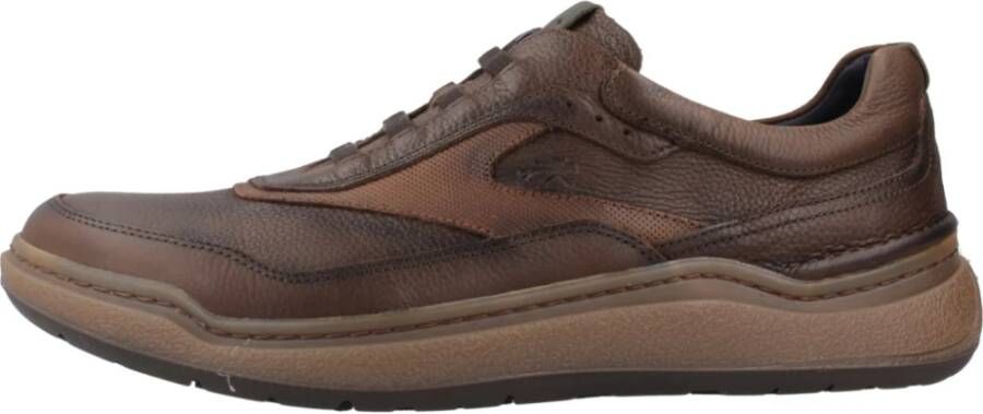 Fluchos Sportieve Vetersneakers Brown Heren