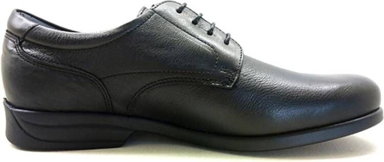 Fluchos Zwarte heren schoenen Black Heren