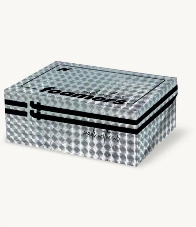 Foamers Sneakers F6 028-OFF WHITE BLACK NAVY - Foto 2