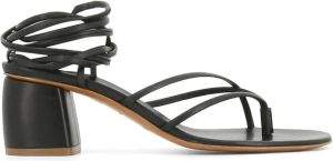 Forte Sandalen met hoge hakken Zwart Dames
