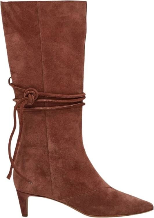 Forte Suede Mid-Heel Soft Shaft Laarsjes