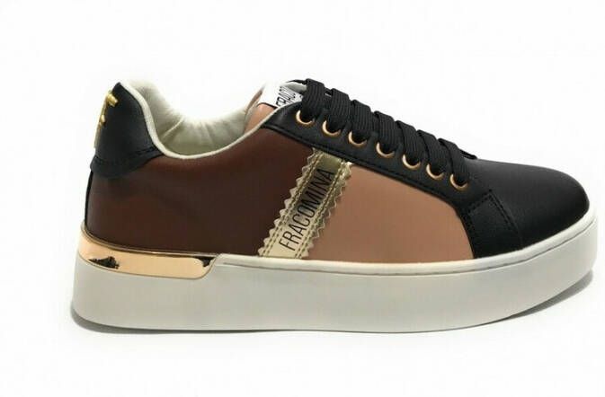 Fracomina Sneakers D23Fr03 F722Ws60004P41101-210 Bruin Dames