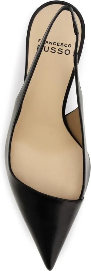Francesco Russo Asymmetrische Slingback Pumps - Foto 4