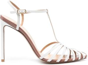 Francesco Russo High Heel Sandals Wit Dames