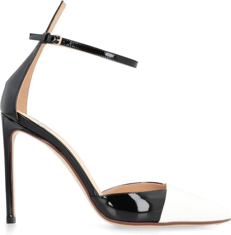 Francesco Russo Puntige Neus Stiletto Hak Sandalen