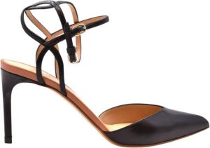Francesco Russo Sandalen Zwart Dames