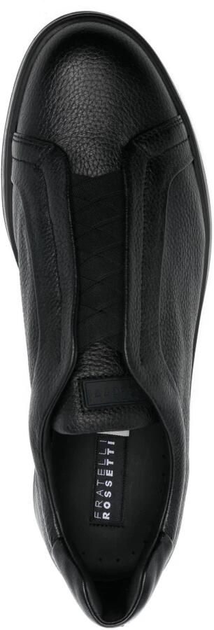 Fratelli Rossetti Italiaanse leren sneakers met rubberen zool