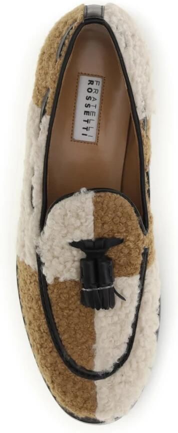 Fratelli Rossetti Tweekleurige Loafers met Bouclé-effect - Foto 3