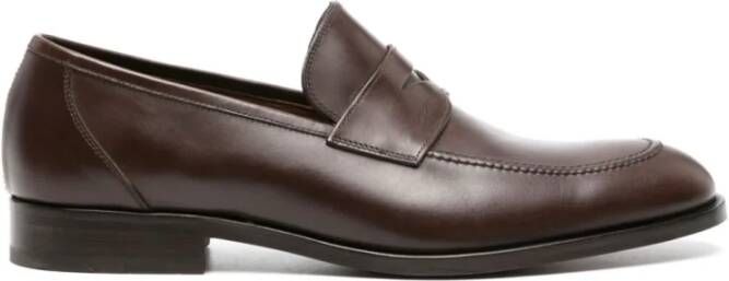 Fratelli Rossetti Klassieke leren penny loafers Brown Heren