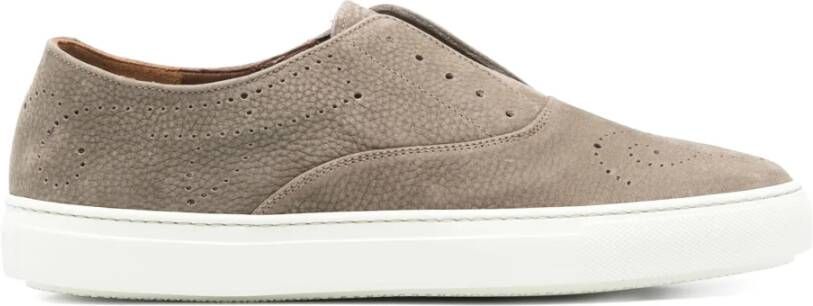 Fratelli Rossetti Leren Instap Schoenen Italiaans Ontwerp