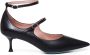 Fratelli Russo Zwarte sandalen met hak en kleurrijke zool Black Dames - Thumbnail 1