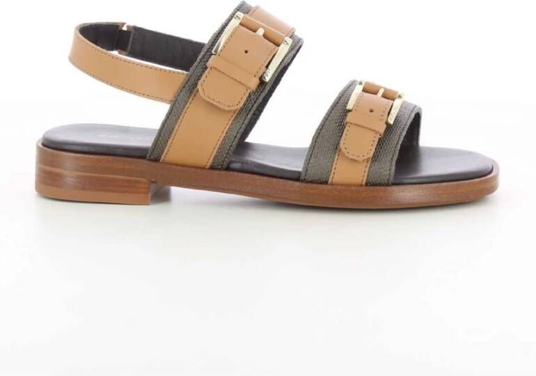 Frau Dames Cognac Schoenen