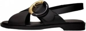 Frau Flat Sandals Zwart Dames