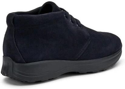 Frau Blauwe suède leren herenschoenen