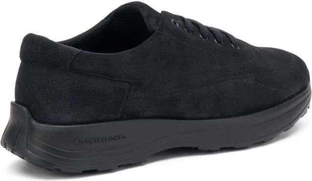 Frau Blauwe suède sneakers met AirTech voering