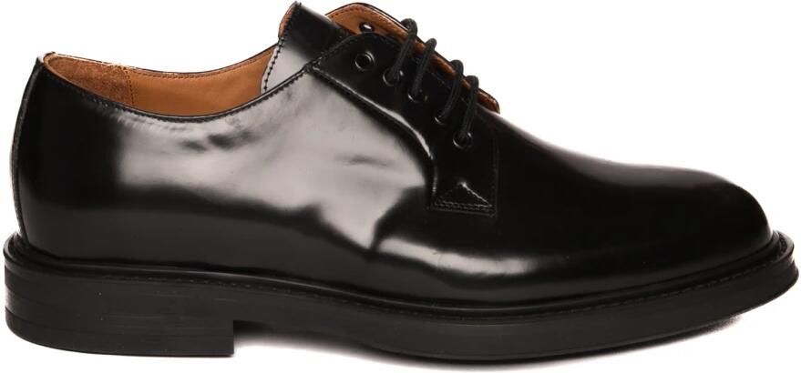 Frau Zwarte platte schoenen Black Heren