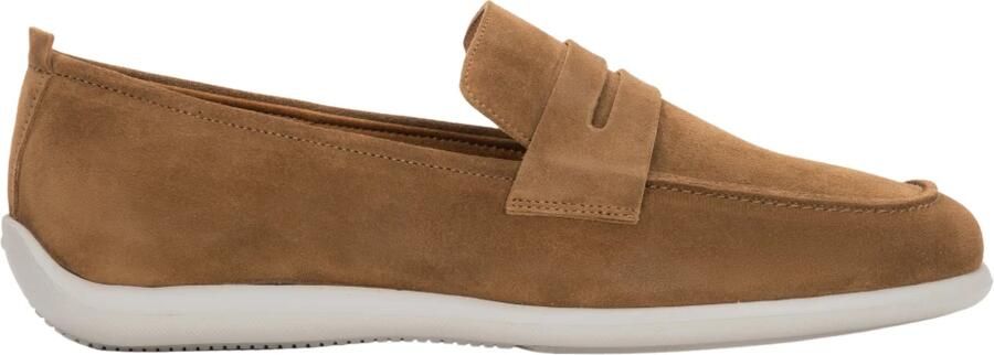 Frau Caramel Penny Loafers