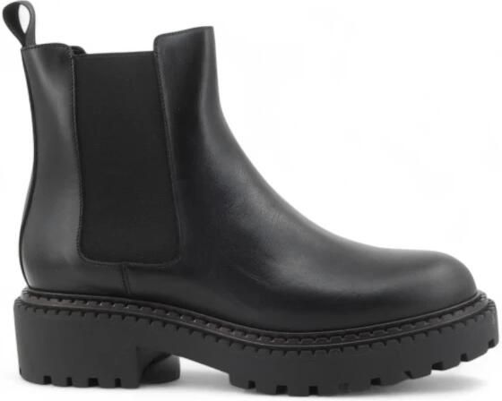 Frau Leren Chelsea Boots met Dubbele Rand - Foto 2