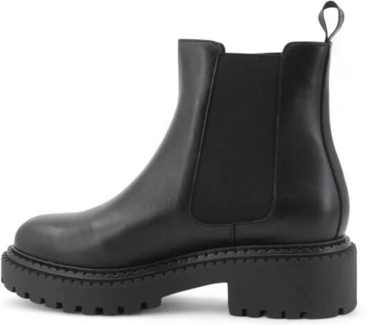 Frau Leren Chelsea Boots met Dubbele Rand