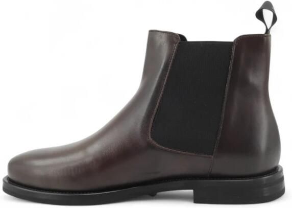 Frau Leren Chelsea Boots met Genuanceerde Finish