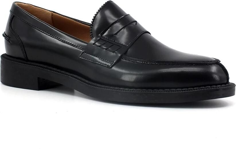 Frau Zwarte Sandalen met Leren Voering en Rubberen Zool Black Dames