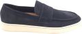 Frau Blauwe smart-casual mocassin Blue Heren - Blauw