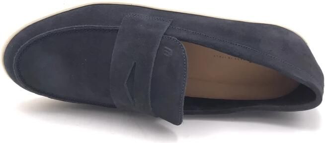 Frau Blauwe smart-casual mocassin Blue Heren - Foto 4