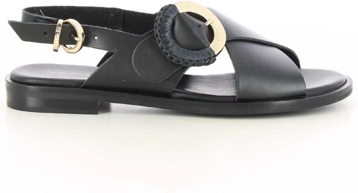 Frau Platte Sandalen