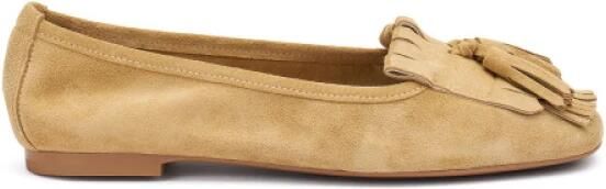 Frau Suède Ballerina met Kwastjes