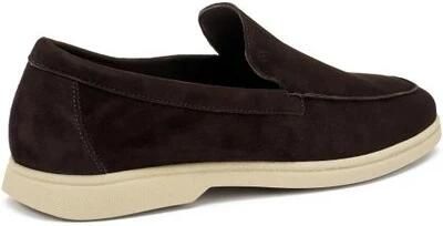 Frau Suède casual heren loafers in cacao - Foto 2