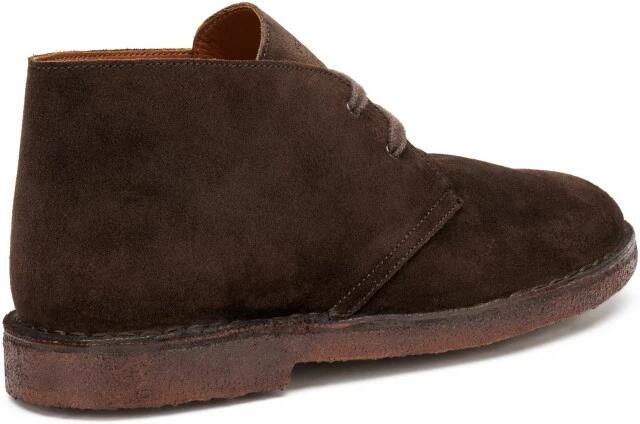 Frau Suède Desert Boot met Dubbele Veters