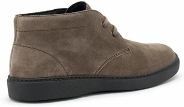 Frau Suède Stadsschoen met Rubberen Zool