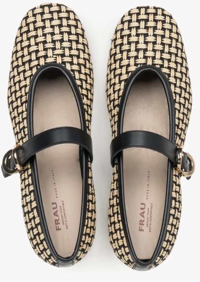 Frau Woven Ballet Flats - Foto 2