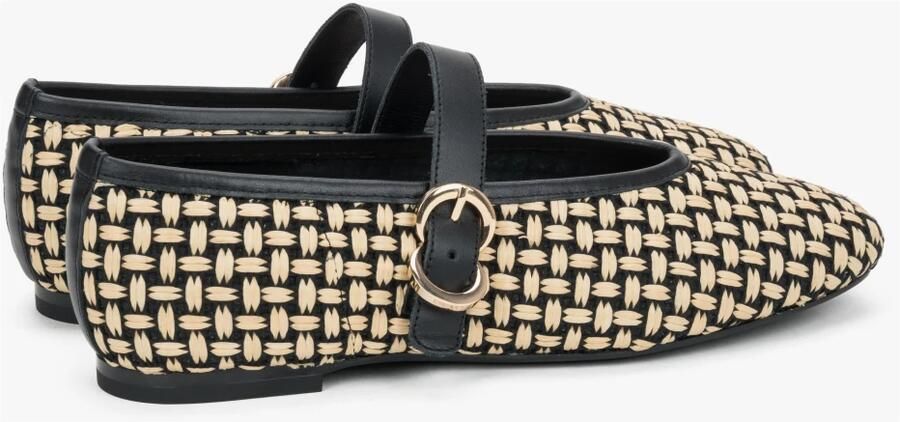 Frau Woven Ballet Flats - Foto 4
