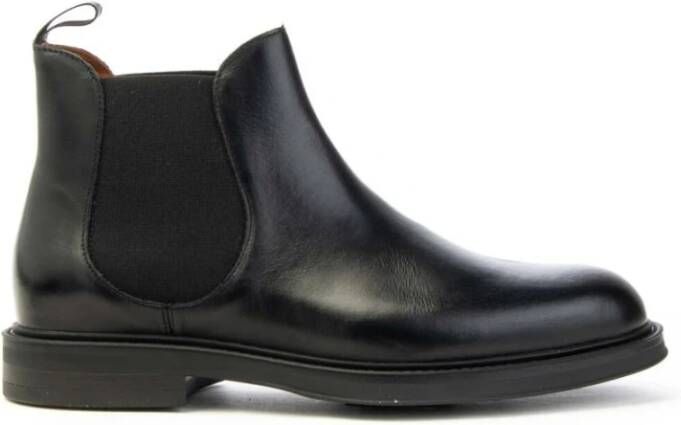 Frau Klieke Chelsea Boots in Londense stijl voor heren Black Heren
