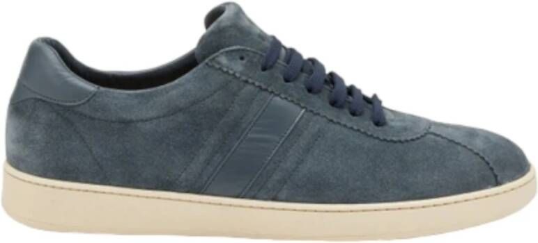 Frau Blauwe Casual Sneakers voor Mannen Blue Heren
