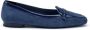 Frau Suède Leren Loafers met Lakleren Afwerking - Thumbnail 1