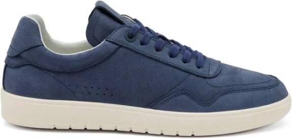 Frau Marineblauwe Nabuk Sneakers Blue Heren